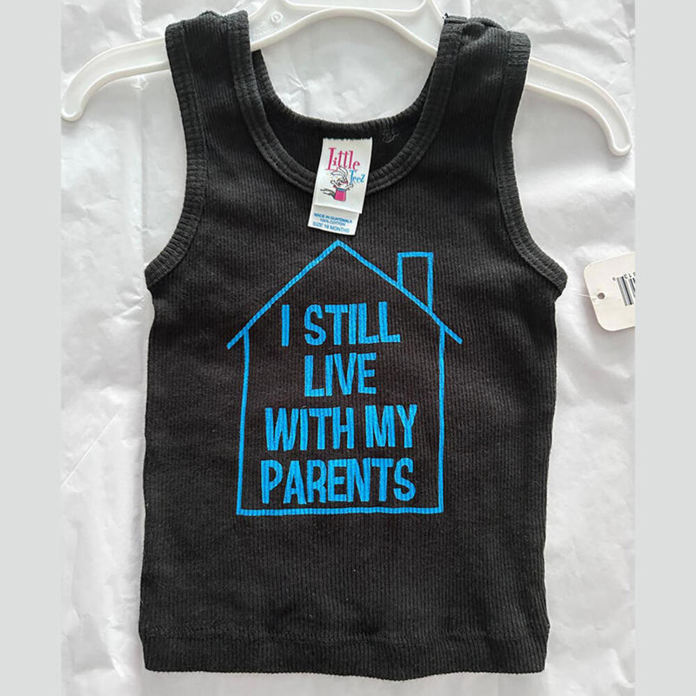 Little Teez Baby Tank 18M Funny Graphic NWT